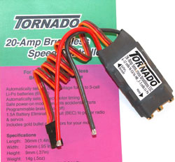 ESC Tornado 20 Amp brushless 